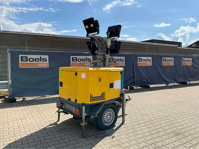 2017 atlas copco / grupos electrogenos hilight h5+ led lichtmast aanhangwagen - afbeelding 23 van  26