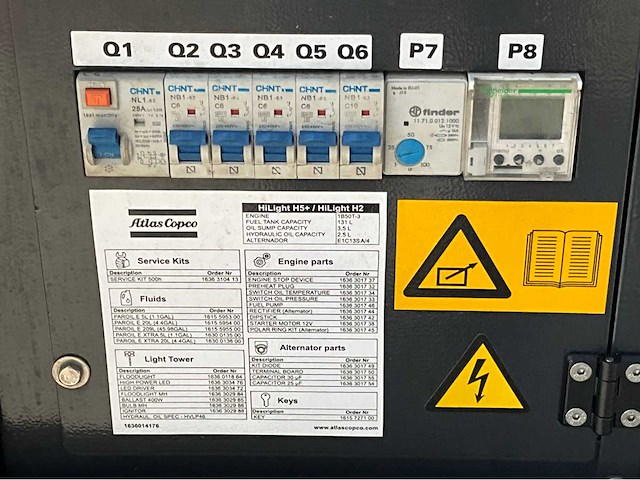 2017 atlas copco / grupos electrogenos hilight h5+ led lichtmast aanhangwagen - afbeelding 9 van  26