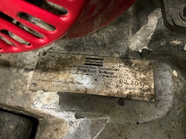 2017 atlas copco lf 75 trilplaat - afbeelding 5 van  5