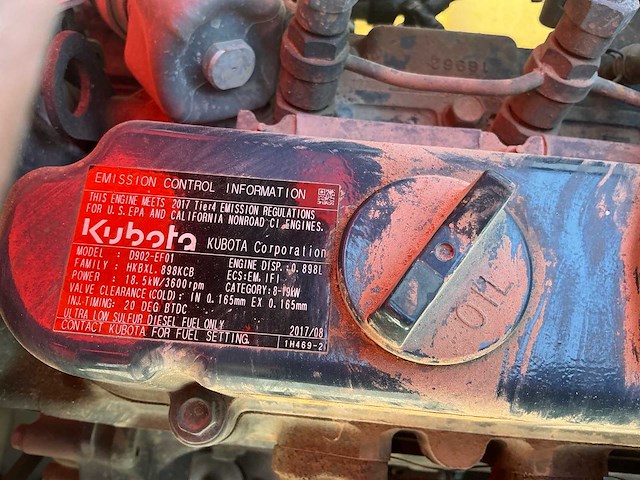 2017 atlas copco xas48 mobile schroefcompressor - afbeelding 16 van  24