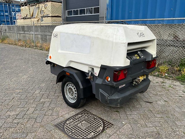 2017 atlas copco xas48g mobiele schroefcompressor - afbeelding 5 van  10
