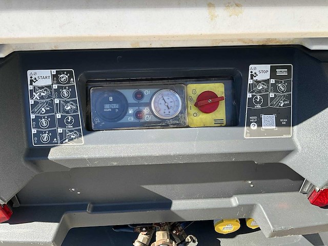 2017 atlas copco xas48g mobiele schroefcompressor - afbeelding 7 van  11