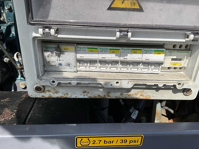 2017 atlas copco xas48g mobiele schroefcompressor - afbeelding 11 van  12