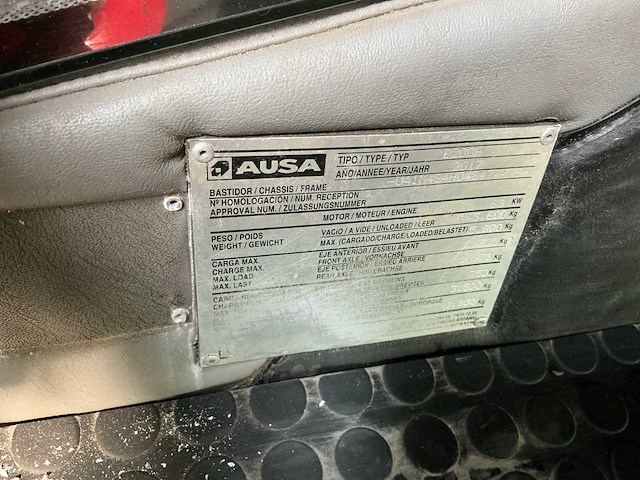 2017 ausa b200h zelfrijdende veegmachine - afbeelding 13 van  13