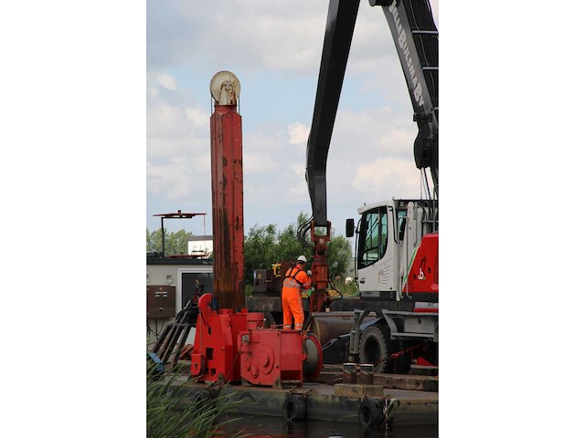 2017 baars pile drijvend ponton werkboot - afbeelding 2 van  10