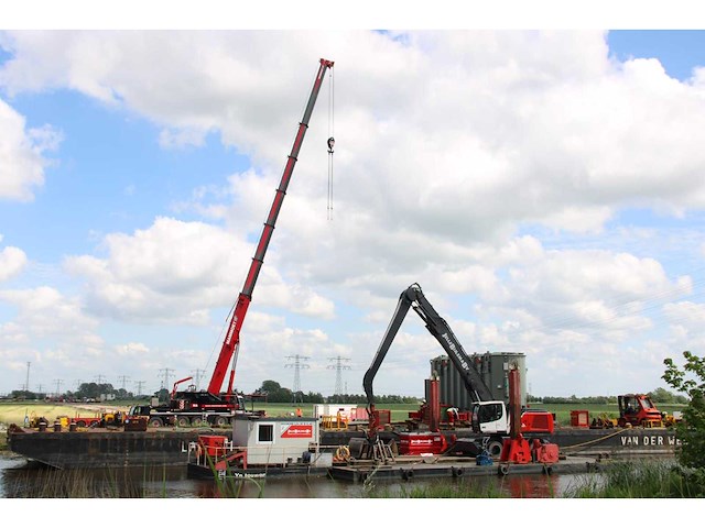 2017 baars pile drijvend ponton werkboot - afbeelding 6 van  10