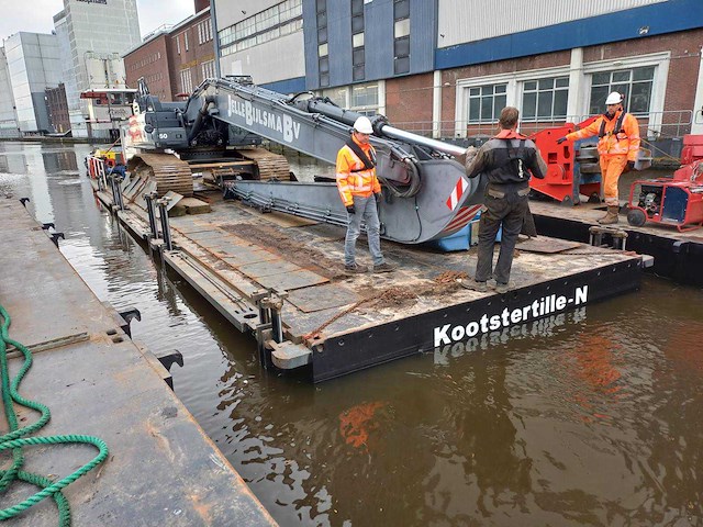 2017 baars pile drijvend ponton werkboot - afbeelding 8 van  10