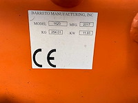 2017 barreto 1620 grondfrees - afbeelding 9 van  9