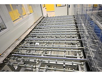 2017 benteler 2-delige aluminium glas panelen laad fifo systeem inclusief 5-delige kruiswissel systeem en rollenbaan systeem - afbeelding 4 van  33