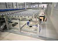 2017 benteler 2-delige aluminium glas panelen laad fifo systeem inclusief 5-delige kruiswissel systeem en rollenbaan systeem - afbeelding 17 van  33