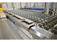 2017 benteler 2-delige aluminium glas panelen laad fifo systeem inclusief 5-delige kruiswissel systeem en rollenbaan systeem - afbeelding 23 van  33