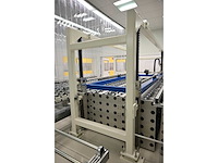 2017 benteler 2-delige aluminium glas panelen laad fifo systeem inclusief 5-delige kruiswissel systeem en rollenbaan systeem - afbeelding 31 van  33