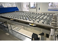 2017 benteler 2-delige glas panelen laad fifo systeem inclusief 5-delige kruiswissel systeem en rollenbaan systeem (c) - afbeelding 14 van  34