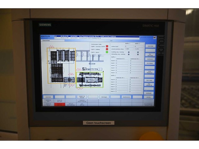 2017 benteler 2-delige glas panelen laad fifo systeem inclusief 5-delige kruiswissel systeem en rollenbaan systeem (c) - afbeelding 16 van  34