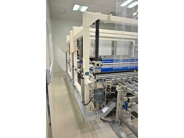 2017 benteler 2-delige glas panelen laad fifo systeem inclusief 5-delige kruiswissel systeem en rollenbaan systeem (c) - afbeelding 20 van  34