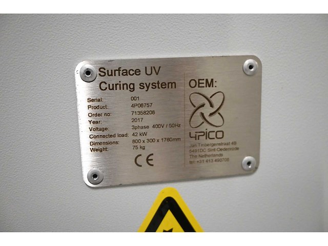 2017 benteler / 4pico kantelbare glasplaat assembleerlijn met 4pico uv-oppervlakte behandeling lijn (c) - afbeelding 29 van  37