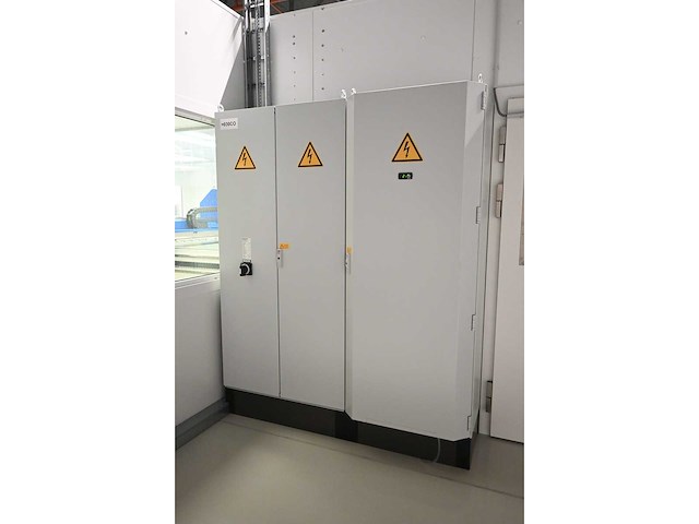 2017 benteler conveyor unloading / (turn over) crossbelt conveyor 7-delige aangedreven conveyor transportband systeem met kanteltafel en verticale zij-uitgifte (c) - afbeelding 4 van  36