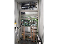 2017 benteler conveyor unloading / (turn over) crossbelt conveyor 7-delige aangedreven conveyor transportband systeem met kanteltafel en verticale zij-uitgifte (c) - afbeelding 6 van  36