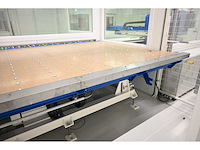 2017 benteler conveyor unloading / (turn over) crossbelt conveyor 7-delige aangedreven conveyor transportband systeem met kanteltafel en verticale zij-uitgifte (c) - afbeelding 27 van  36