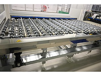2017 benteler conveyor unloading / (turn over) crossbelt conveyor 7-delige aangedreven conveyor transportband systeem met kanteltafel en verticale zij-uitgifte (c) - afbeelding 34 van  36