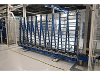 2017 benteler / masévon vertical conveyor 2-delige glas laad en ontlaad station - afbeelding 10 van  17