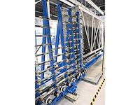2017 benteler / masévon vertical conveyor 2-delige glas laad en ontlaad station - afbeelding 13 van  17