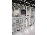 2017 benteler / snr / elabo 4-delige conveyor final inspection lijn met automatisch meet systeem (c) - afbeelding 9 van  19