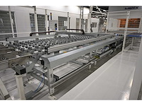 2017 benteler / snr / elabo 4-delige conveyor final inspection lijn met automatisch meet systeem