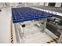 2017 benteler / snr / elabo 4-delige conveyor final inspection lijn met automatisch meet systeem - afbeelding 17 van  18