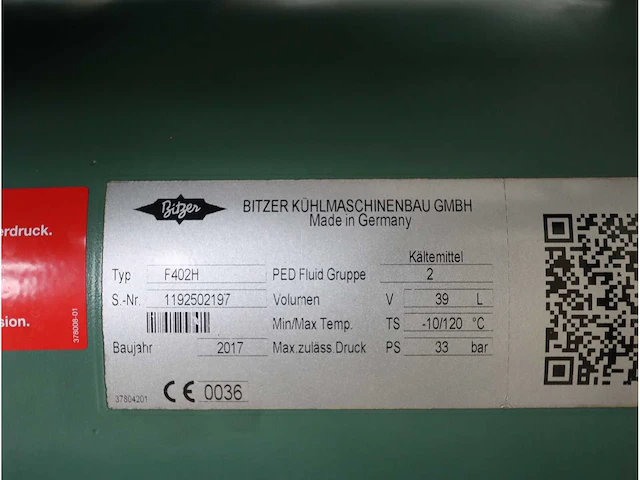 2017 bitzer 4ge-30y-40p koelinstallatie - afbeelding 6 van  15