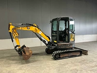 2017 bobcat e26 em minigraafmachine