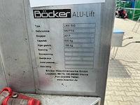 2017 böcker alu-lift lmx 500 montagelift - afbeelding 4 van  4