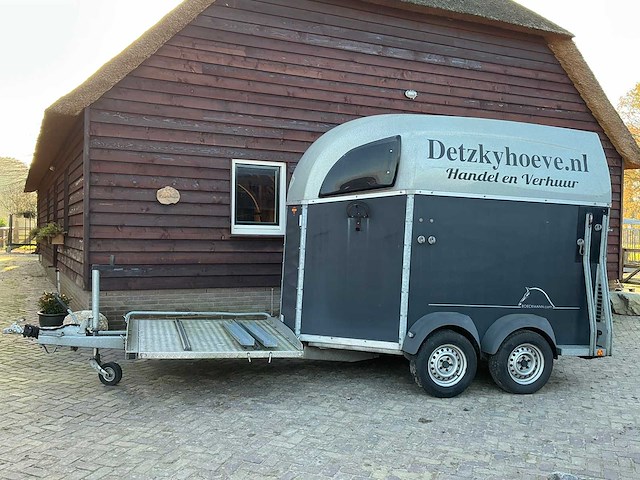 2017 bockmann pha-p-k 305165/270 paardentrailer - afbeelding 1 van  24