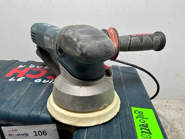 2017 bosch gex 150 turbo excentrische schuurmachine - 150mm - afbeelding 2 van  6