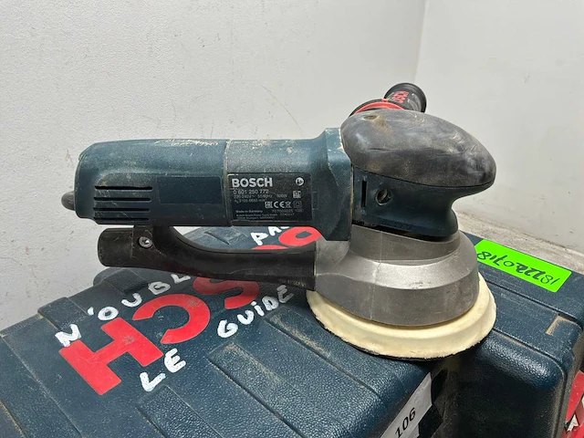 2017 bosch gex 150 turbo excentrische schuurmachine - 150mm - afbeelding 3 van  6
