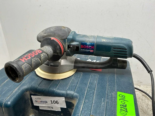 2017 bosch gex 150 turbo excentrische schuurmachine - 150mm - afbeelding 4 van  6