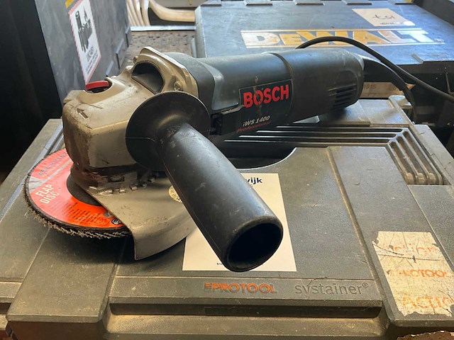 2017 bosch gws 1400 haakse slijpmachine - afbeelding 1 van  5