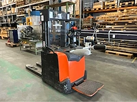 2017 bt / toyota spe160l elektrische stapelaar met platform - afbeelding 8 van  11