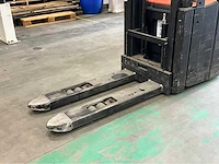 2017 bt / toyota spe160l elektrische stapelaar met platform - afbeelding 9 van  11