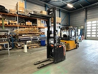2017 bt / toyota spe160l elektrische stapelaar met platform - afbeelding 4 van  11