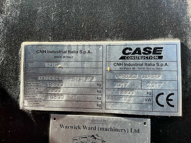 2017 case 821g shovel - afbeelding 10 van  33