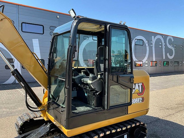 2017 cat 306e2 midigraafmachine - afbeelding 20 van  31