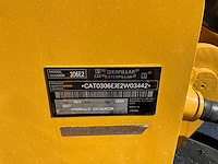 2017 cat 306e2 midigraafmachine - afbeelding 31 van  31