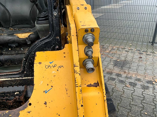 2017 caterpillar 295d schranklader / skid steer - afbeelding 12 van  31