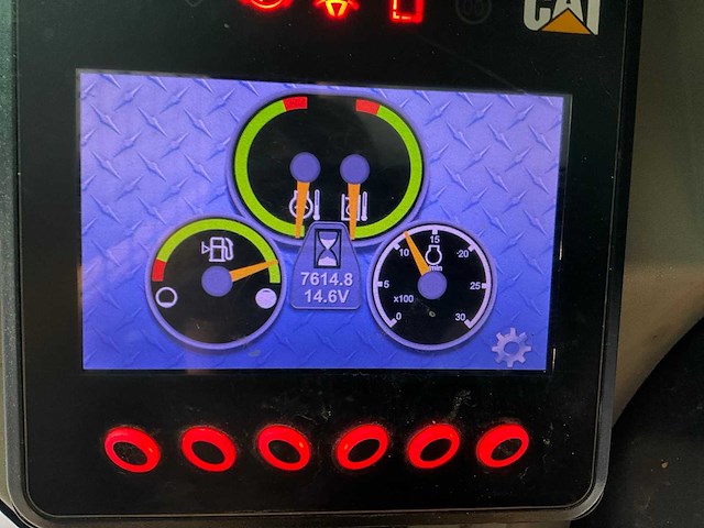 2017 caterpillar 295d schranklader / skid steer - afbeelding 18 van  31