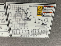 2017 caterpillar 302.4d midigraafmachine - afbeelding 15 van  19