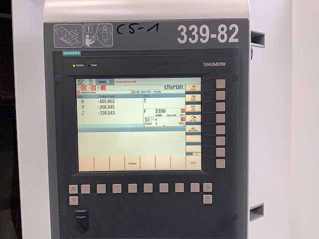 2017 chiron dz 12 w high speed plus verticale machinecentra - afbeelding 19 van  19