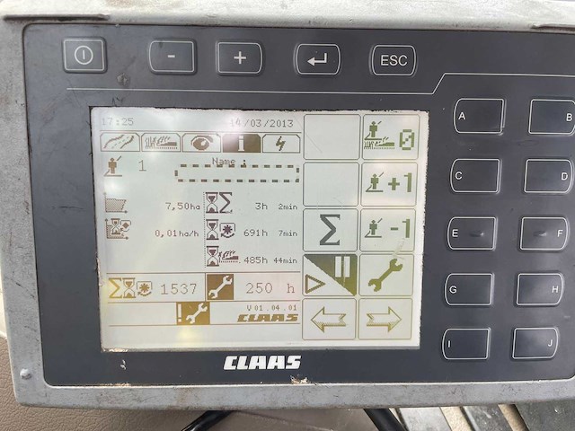 2017 claas 9200c contour + 3200 fc profil - afbeelding 40 van  56