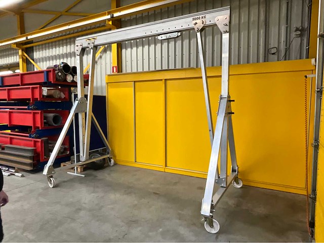 2017 comege portaalkraan aluminium - afbeelding 1 van  7