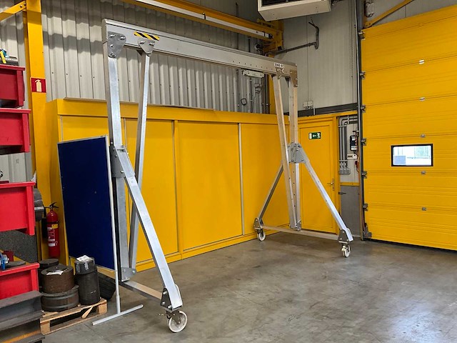 2017 comege portaalkraan aluminium - afbeelding 2 van  7